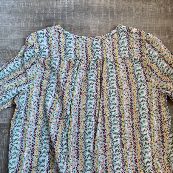 Anthropologie Maeve button front blouse - Picture 6 of 7